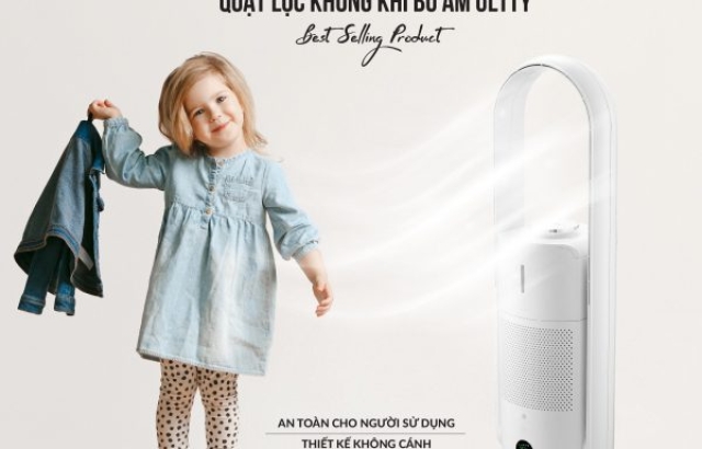 Công nghệ làm mát hiện đại, tận hưởng làn gió sảng khoái như gió tự nhiên