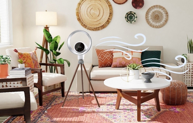 Lưu lượng gió mạnh 9700 lít/ phút