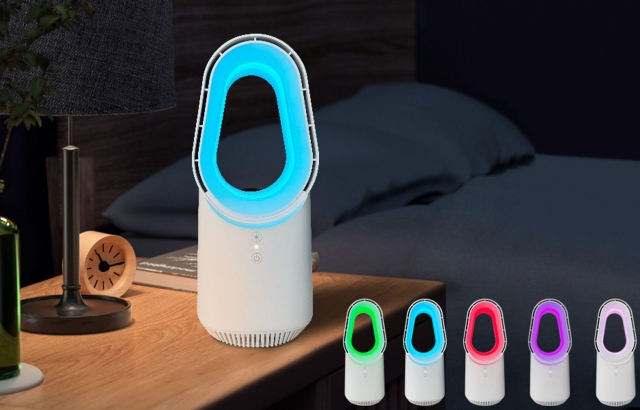 Đèn LED nhiều màu sắc dịu nhẹ cho giấc ngủ ngon hơn