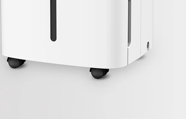 Máy hút ẩm yên tĩnh, nhẹ và dễ dàng di chuyển