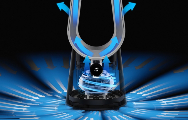 Độ ồn thấp ở mức 38dB