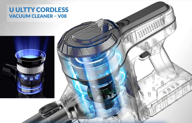 Lực hút công suất mạnh mẽ, thiết kế nhỏ gọn tiện dụng