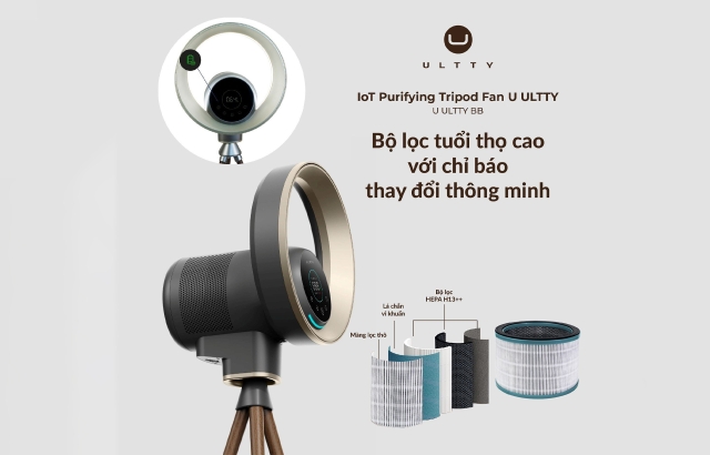  Bộ lọc tuổi thọ cao với chỉ báo thay đổi thông minh