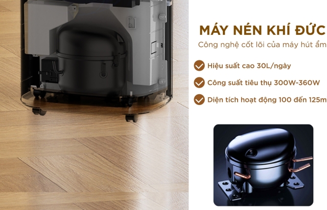 Máy nén khí Đức siêu bền bỉ 